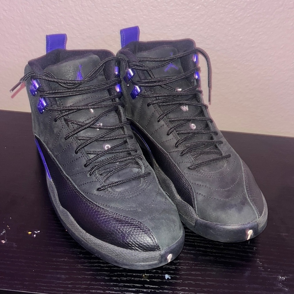 COPY - Jordan 12 retro/ Black Dark Concord (used)